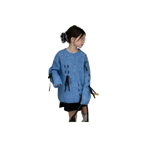 AIMISS Королевский синий школьный возраст свитера