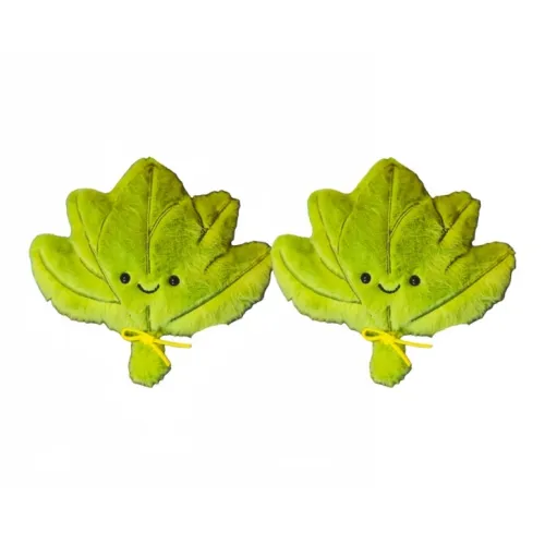 LOGISTAR Мультяшный Помело Лист Украшение Для Отдыха Удачи Плюшевый Брелок 9 см Длина Тела