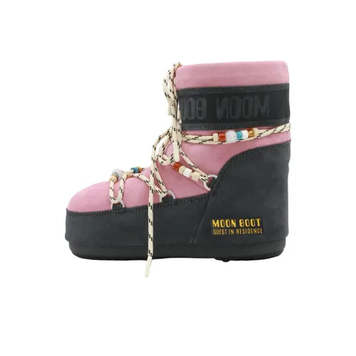 MOON BOOT Короткий сноубутс женский серый