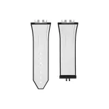 Белый слой на черной основе (включая Ласточкин хвост и Спайк)