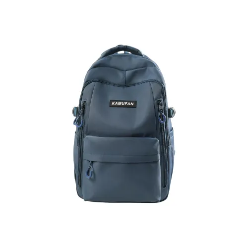MOK Nylon Backpack Standard Unisex Blue Light Gray Black Purple Brown