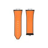 Оранжевый циферблат, белая основа (с ласточкин хвост Спайк).