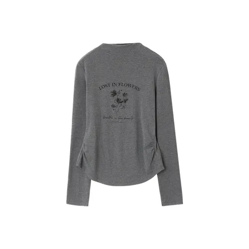 MOHANYIMEI Серый Женский Трикотаж