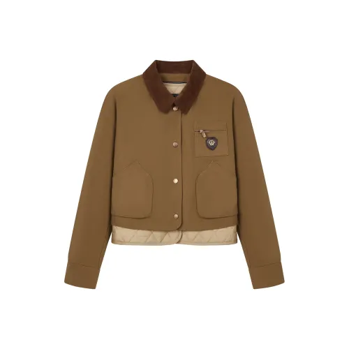 Teenie Weenie Хлопковый пуховик женский