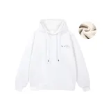 Белый с флисовой подкладкой, утолщенный