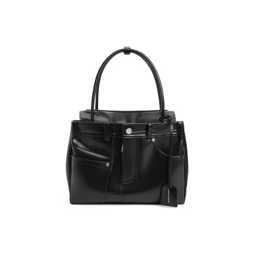 CHARLES KEITH ПУ (полиуретан) с синтетической кожей сумка через плечо большая женская черная