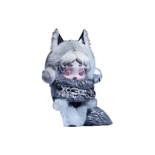 POP MART Skullpanda XG JAPAN LIMITED Прозрачный Blind Box с карточкой