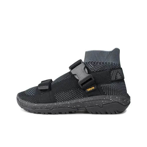 Teva Hurricane Sock Амортизация Износостойкий Высокий Топ Повседневная Обувь Мужская Черная