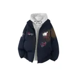 Темно-синий (с белым, серым, вереском)