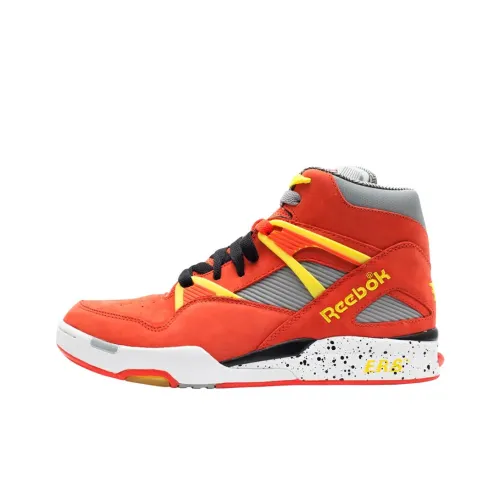 Reebok совместный бренд Pump Omni Zone Винтажные баскетбольные кроссовки Мужской Апельсин