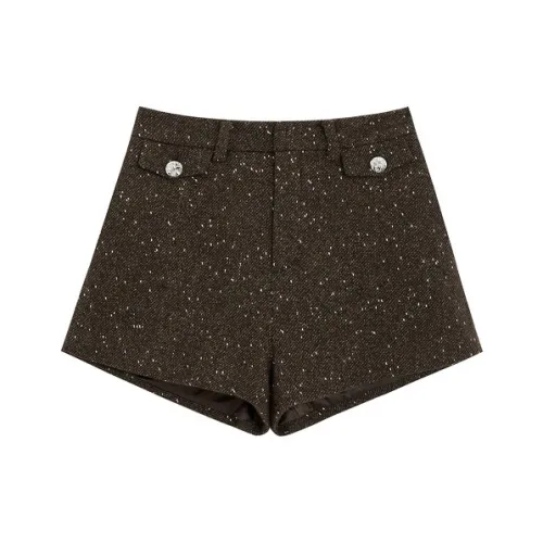 BEBE Кофе Женские Повседневные Шорты