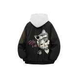 Чёрная куртка без подкладки