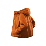 Яркий оранжевый [90% утиный пух, пуховик]