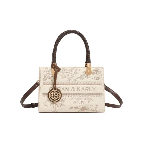 SMILE FOCUS Микрофибра Синтетическая Кожа Сумка через плечо Сумка для ноутбука Женская Экрю