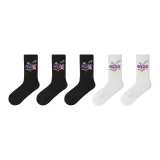 [5 пар] Черный + Черный + Черный + Белый + Белый