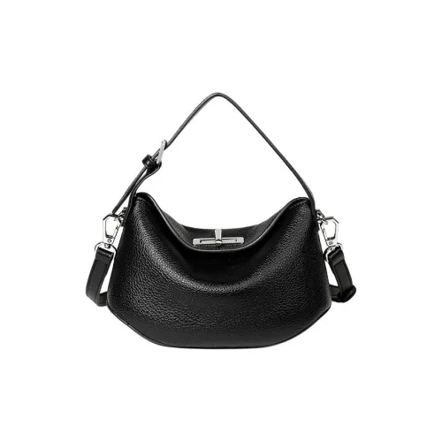 Teenmix Коровья кожа Заколочная сумка Эксклюзивная Универсальная сумка Регулярная Женская Черная Белая