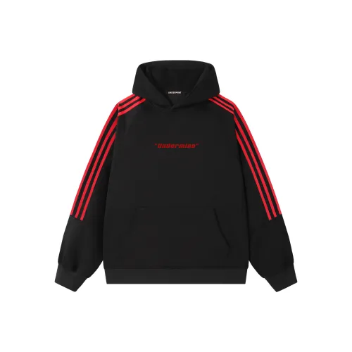 UNDERMINE Белый Фотиния Серый Худи и Свитшоты с флисовой подкладкой Унисекс Свитшоты