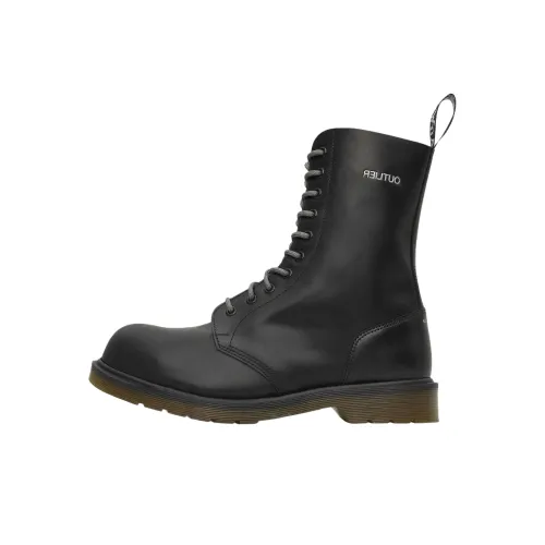 Dr.Martens 1490 Slam Jam OUTLIER Короткий Мартин Ботинок Унисекс Черный
