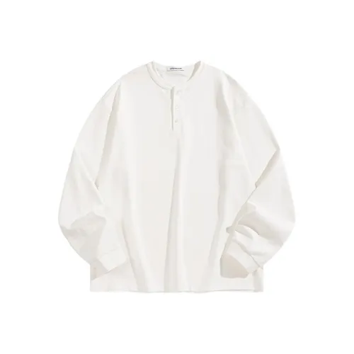 PEACEBIRD MEN Pure White Men's Sweatshirts