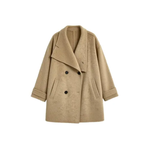 COVER TIME Хаки Женское Пальто