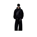 Черный с флисовой подкладкой