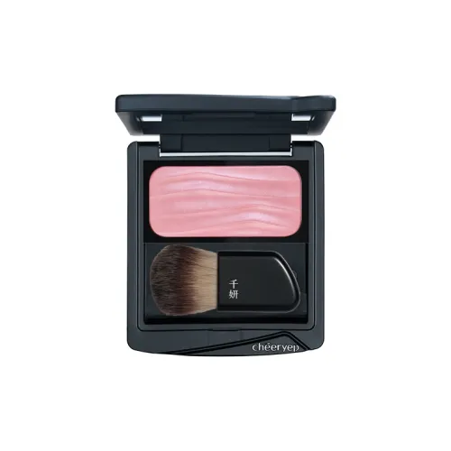 QIANEE Cold Brew Румяна Roast Пудра Осветляющая Подтягивающая и Лифтинг Мягкий Свет Двухтонная Фиксация Легко Смеивается