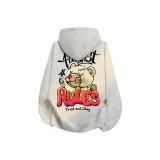 Бело-серый вереск (флисовая подкладка)