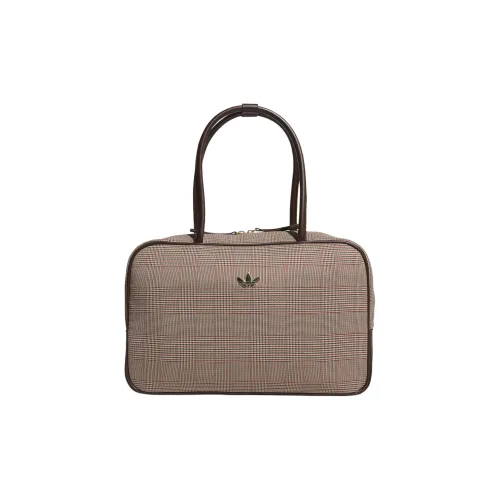 Adidas Originals Переработанный полиэстер Сумка Женская Черный и Газон Коричневый