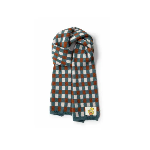 The Simpsons Полиэстеровые трикотажные шарфы Унисекс