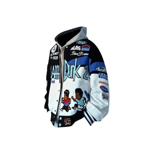 OPMY Изображение Цвет [Плотный Embroidery Collection] Унисекс Бейсбольная Джерси