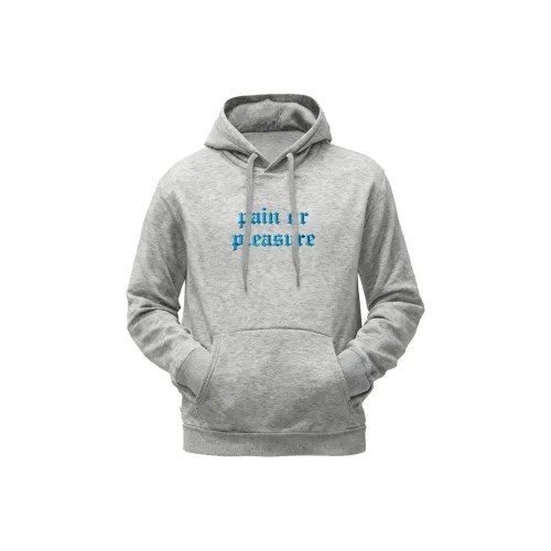 PAIN OR PLEASURE CLASSIC Hoodie Весенний Осенний Зимний Утолщенный Термический С имитацией Вышивка Logo Printed Узор