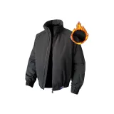 Черный, с подкладкой, термоизоляционный, устойчивый к холоду