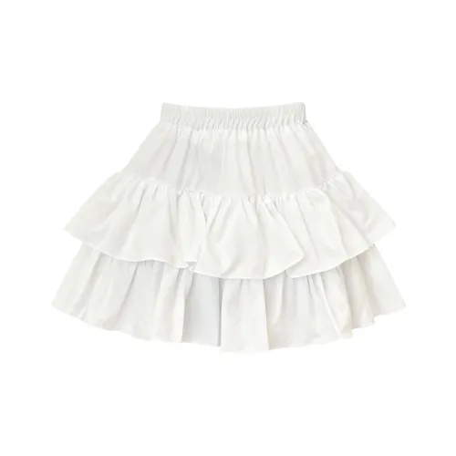 DANCANG С рюшами на подоле A-линия Юбка Женская