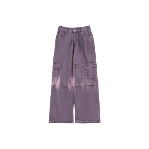 MORTEN SOLUM Фиолетовые Женские Джинсы