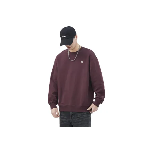 CLOUDYCATS Бордовый Унисекс Свитшоты