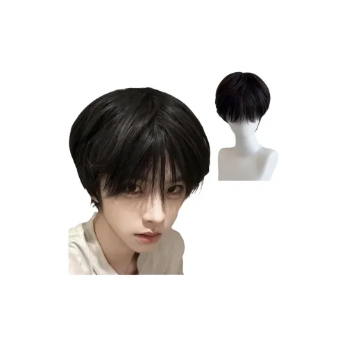 GLUNA Юность LIKE Выцветший COVER Мужской Короткий Волосы Мужская Перука Высокая Температура Пряжа