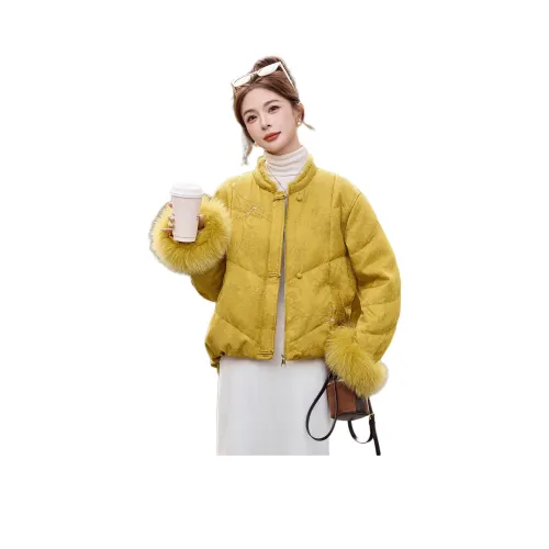 YIMENGYUAN Хлопковый пуховик женский