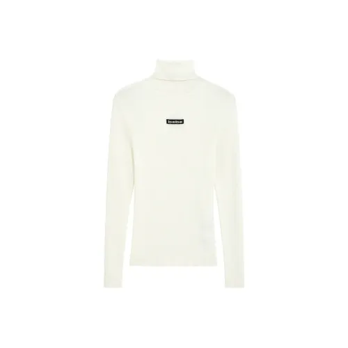 BEBE Белый Женский Трикотаж