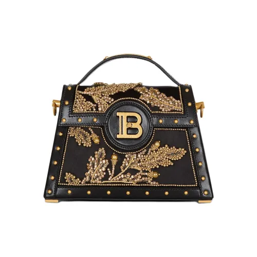 BALMAIN B Buzz Вискоза и Шелк Смесь Сумка Унисекс Черный