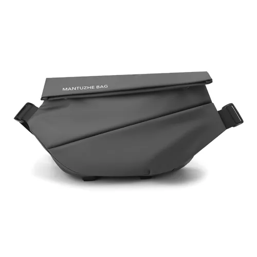 DANCANG Мембранная Сумка Sling Стандартная Мужская Серый Черный