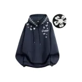 Темно-синий [Тяжелый флис с подкладкой, улучшенный]