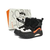 Чёрный и оранжевый, флисовая подкладка