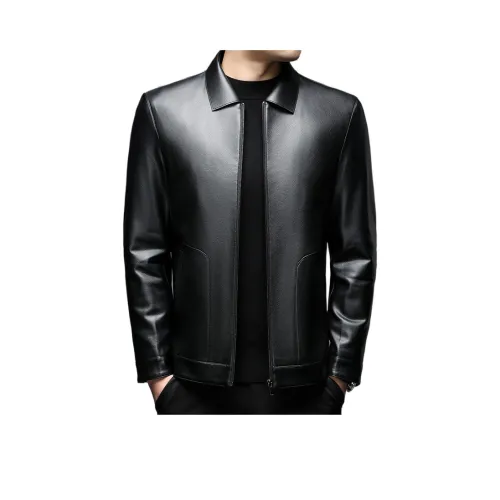 TIFAN Мужские кожаные куртки