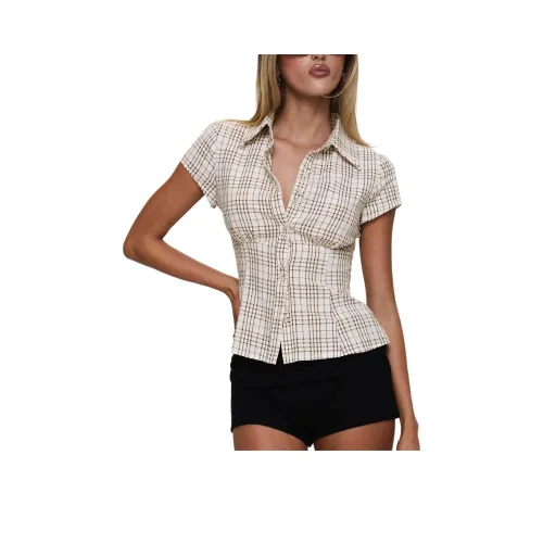 PRINCESS POLLY Cottesloe Blouse Топ Рубашка Женская