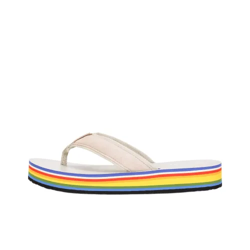 TORY BURCH Нет Особенный Эффект Шлепанцы Женские Натуральный