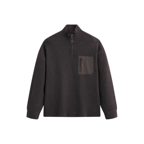 PEACEBIRD MEN Розовый Тауповый 1 Мужские Свитера