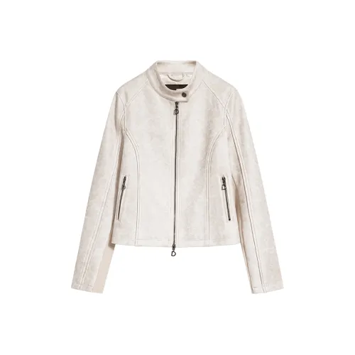 Desigual Экрю Женские Куртки