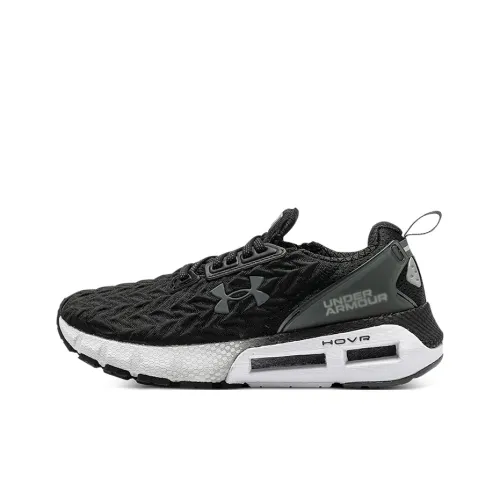 Under Armour HOVR Mega 2 Устойчивый к истиранию Дышащий Низкий Топ Повседневная Обувь Женская Черная