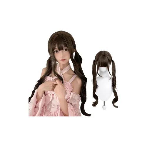 BEIQING Лолита Длинные волнистые Большая волна Женская Перука 80 см Сладкий стиль Высокотемпературная Пряжа