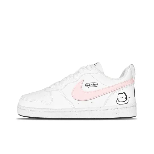 Nike Court Borough Low Топ Детские Скейтбординги Розовый Подростки